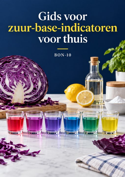 Omslag gids voor zuur-base-indicatoren