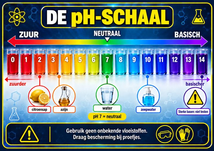 Printbare pH-schaal
